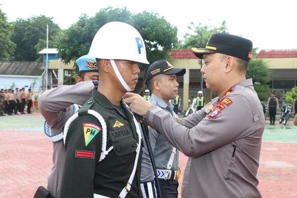 Polres Sumenep Gelar Apel Pasukan Operasi Lilin Semeru 2025, Siap Amankan Natal dan Tahun Baru