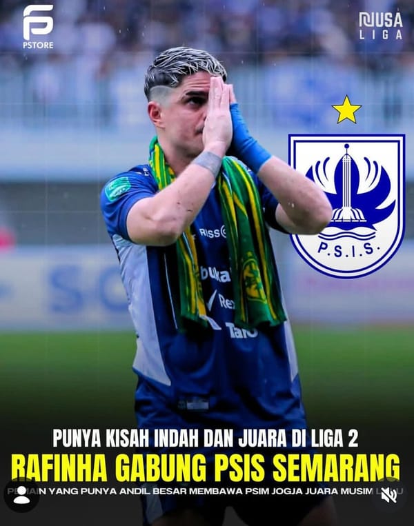 Striker Rafinha Melengkapi Skuad PSIS Dibarisan Penyerang