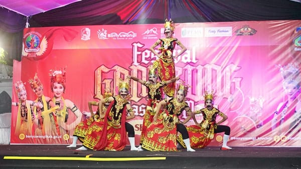 Kompetisi Tari Gandrung Banyuwangi, Diikuti Ribuan Peserta dari Jawa - Bali