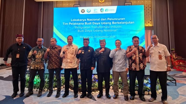 Kemenko Pangan dan Pemkab Banyuwangi Bentuk Tim Tata Kelola Udang Berkelanjutan