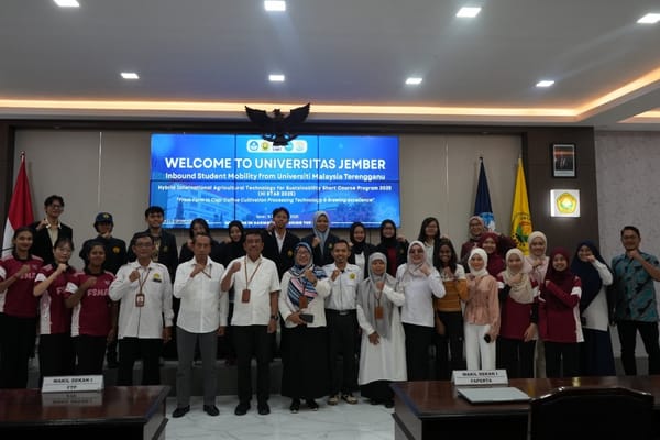 UNEJ Sambut Delegasi Universiti Malaysia Terengganu Pelajari Teknologi Kopi