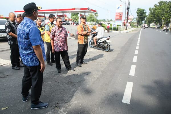 Wagub Taj Yasin Pastikan Jalan Provinsi Prima Saat Libur Nataru