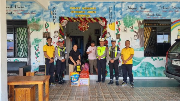 Sambut Natal 2025, Polres Karimun Salurkan Bantuan Sosial