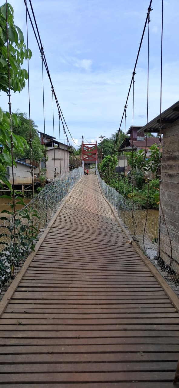 Penghubung Utama Warga Nanga Mahap Rusak, Masyarakat Harap Penanganan Cepat