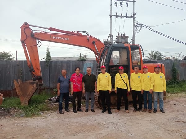 Aksi Kepedulian Sosial PSMTI Kalbar Bangun Infrastruktur Swadaya