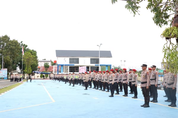 Menjaga Malam Pergantian Tahun, Polisi Sekadau Pilih Siaga