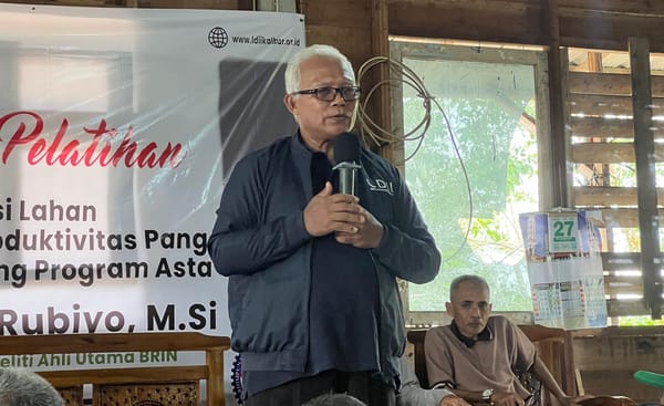 IBA 2025 Menobatkan Prof Rubiyo sebagai Pemulia Tanaman Berpengaruh Sosial