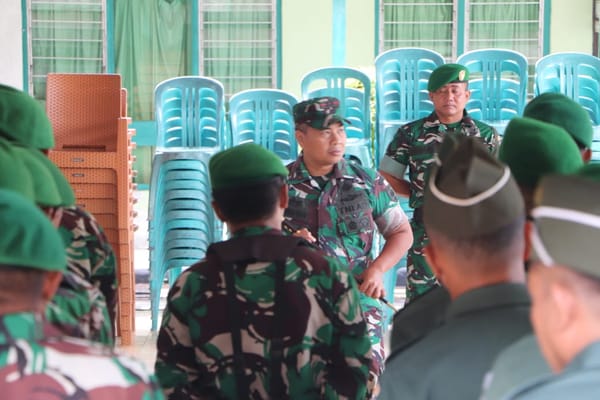 Dan Dim 1425/ Jeneponto,Tekankan Peran Aktif Prajurit dan Kesiapsiagaan Wilayah