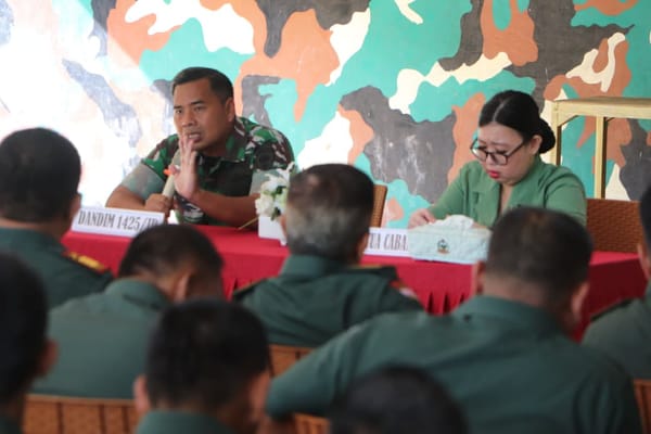 Dan Dim 1425/Jeneponto : "Soliditas Prajurit berawal dari Keluarga Harmonis"
