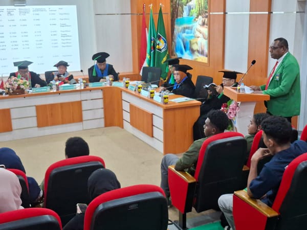 Putra Papua Raih Gelar Pendidikan Tertinggi di Program Pascasarjana UMI Makassar
