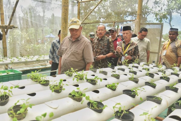 Bupati Sleman Hadiri Soft Launching Taman Ketahanan Pangan Semar Ndalil di Girikerto