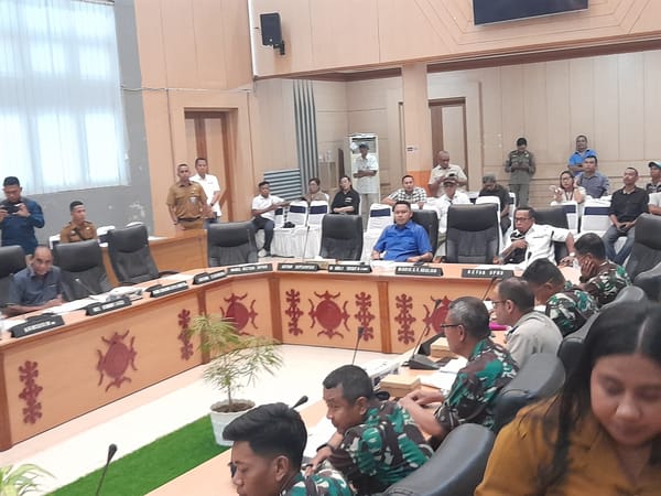 Rapat Dengar Pendapat Komisi  I DRRD Ambon, Bahas Klaim atas Kawasan Pesisir