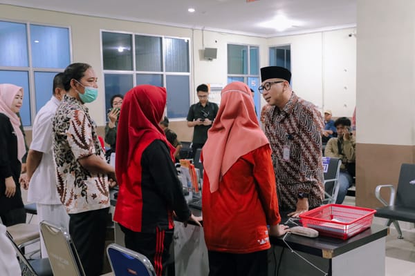 Pastikan Kedisplinan ASN, Hari Pertama Kerja Usai Cuti Bersama Nataru, Gubernur Mirza Sidak RSUDAM