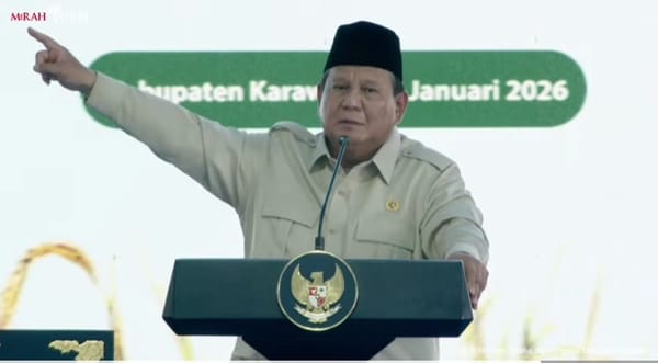 Presiden Prabowo Subianto Umumkan Keberhasilan Indonesia Atas Swasembada Pangan