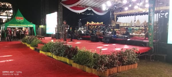 Padukan Aksi Kemanusiaan dan Hiburan, Pentas Seni Budaya Kodam XXI/Radin Inten Lampung Dipadati Pengunjung