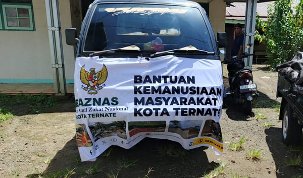 BAZNAS Ternate Terjunkan Tim Tanggap Bencana Bantu Korban Banjir di Kecamatan Ibu Halmahera Barat