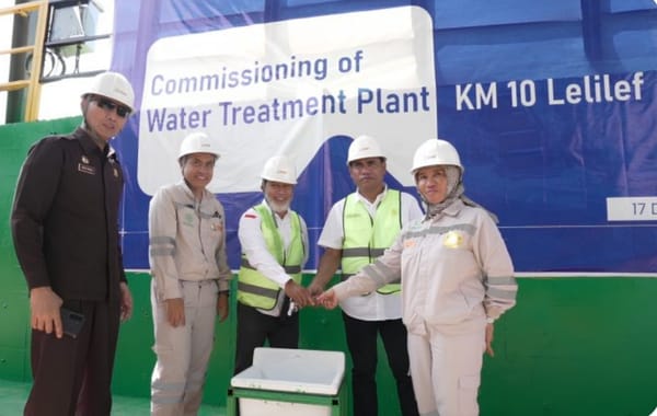 Perkuat Akses Air Bersih Untuk Masyarakat, IWIP Resmikan Water Treatment Plant Lelilef