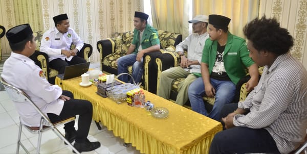 PC GP ANSOR Sambangi Kemenag Halbar Perkuat Sinergi Merawat Kerukunan