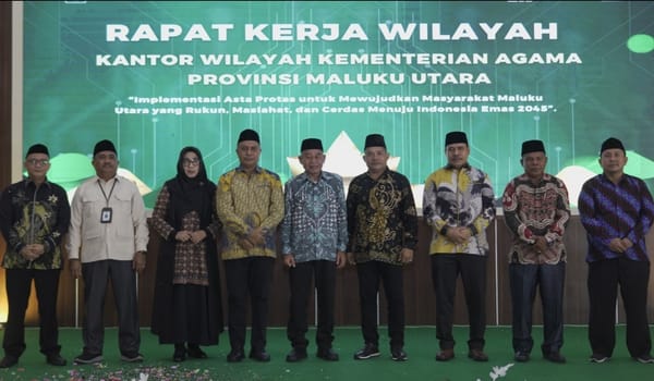 Kakanwil Kemenag Malut Buka Rakerwil, Minta ASN Berkolaborasi Laksanakan Asta Protas