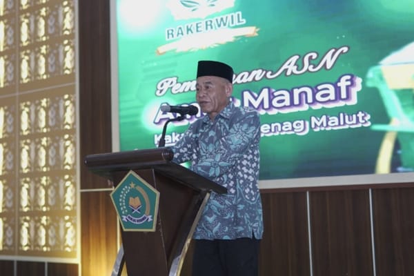 Kakanwil Kemenag Malut Ajak Seluruh ASN Untuk Menghargai Tugas Kemenhaj dan Umrah