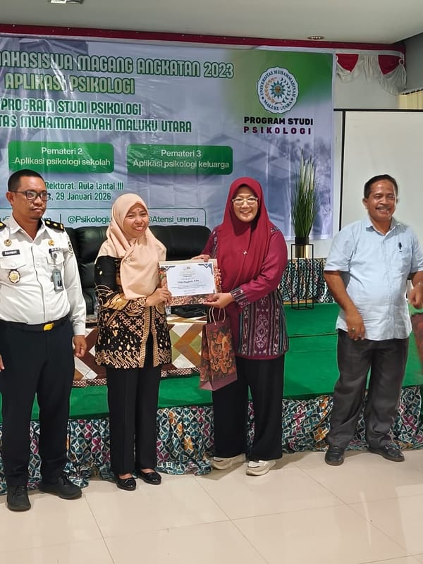 BKKBN Maluku Utara Kembali Jalin Kerja Sama Program Magang Mahasiswa Psikologi UMMU