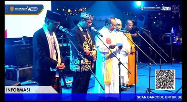 Sambut Tahun Baru 2026, Pemprov Kalteng Gelar Doa Lintas Agama dan Konser Amal untuk Bangsa