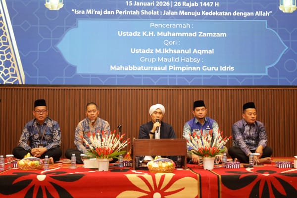 PAM Bandarmasih Bersama Karyawan Gelar Perayaan Isra Mi'raj