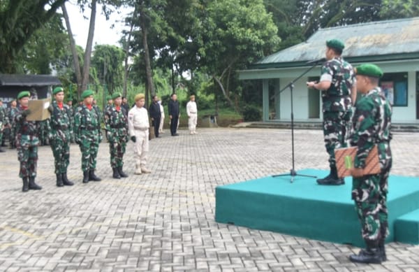 Kodim 1002/HST Laksanakan Upacara Bendera, Panglima TNI Soroti Tantangan Global