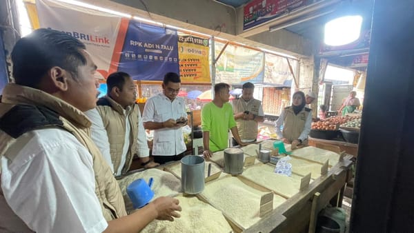 Satgas Pangan Polda Kalsel Pantau Harga di Pasar Antasari, Mayoritas Komoditas Stabil Sesuai Acuan