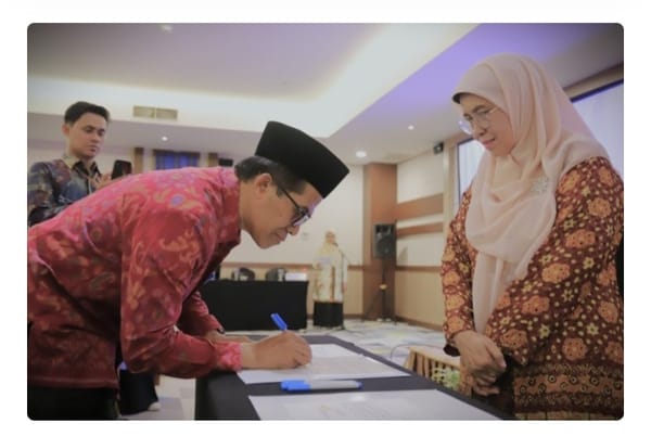 Dukung Fasilitas Digital dan Keamanan , UIN Antasari Teken Kontrak Pengadaan Barang dan Jasa