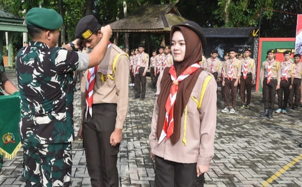 Perkemahan KKRI Kodim 1002/HST Wadah Pembinaan Disiplin dan Kepemimpinan Pelajar