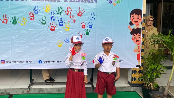 Gerakan Rukun Teman Diterapkan Di SDN 1 Kemasan Solo