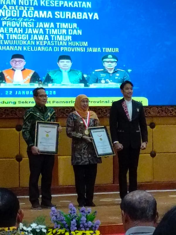 Sejarah Baru di Jawa Timur, MoU Akbar PTA Pecahkan Rekor MURI 2026 Libatkan Puluhan Lembaga