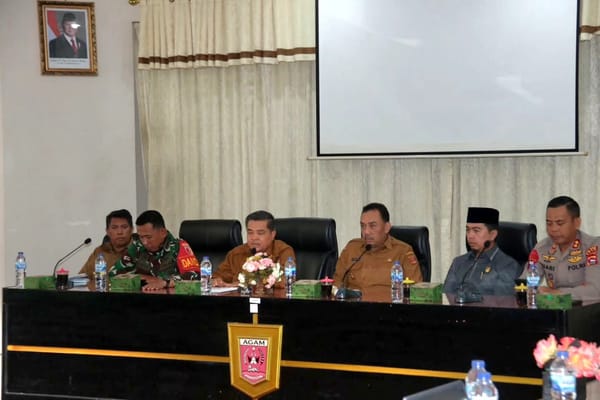 Status Tanggap Darurat Bencana Kabupaten Agam Beralih ke Masa Peralihan Darurat, Pelayanan Masyarakat Tetap Jadi Prioritas