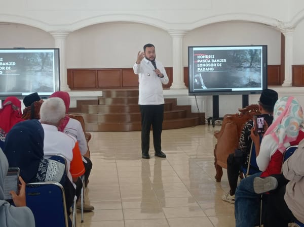 Gerakkan Segala Potensi, Wako Fadly Amran Ajak Relawan Satukan Kekuatan Tangani Dampak Bencana