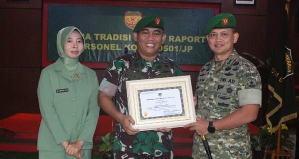 Alih Tugas di Kodim 0501/JP Jakarta Pusat