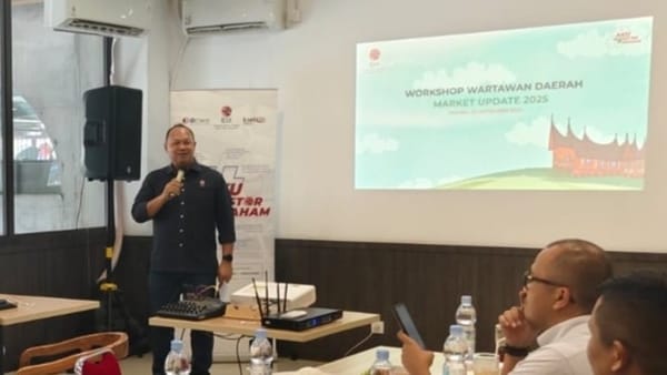 Investor Pasar Modal di Sumbar Tembus 275.772, Minat Literasi Keuangan Terus Meningkat