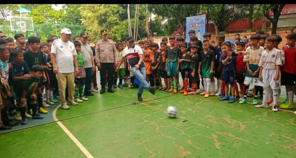 Turnamen Futsal Antar RW Sarana Pembinaan dan Cari Pemain Berbakat