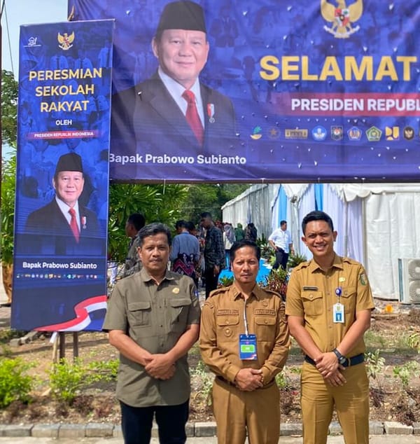 Presiden Prabowo Subianto Resmikan  Pembangunan Sekolah Rakyat (SR) Kabupaten Kuansing