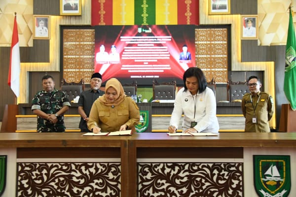 Perkuat Sinergi Hukum, Pemkab Tekan Nota Kesepakatan Dengan Pengadilan Negeri Bengkalis