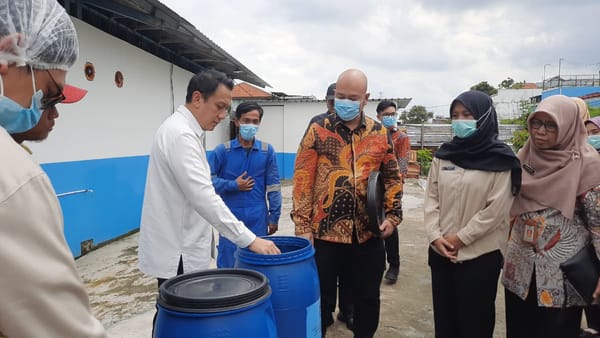 Pengelolaan Limbah Di SPPG Banyuanyar 3 Surakarta Ditinjau Wakil Menteri Lingkungan Hidup