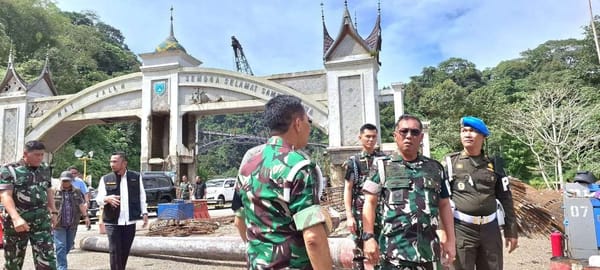 Tiga Prajurit Gugur, Pahlawan Bencana Padang Panjang
