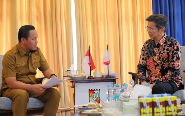 Pemerintah Jepang Undang Walikota Pekanbaru, H .Agung Nugroho Terkait Pengolahan Sampah