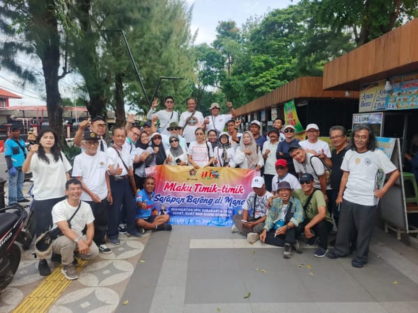 Mlaku Mlaku PWI Surakarta Peringati HPN Jadi Ajang Silaturahmi Insan Pers