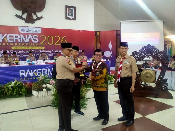 Gerakan Pramuka  Mendukung Program Pemerintah Dalam Swasembada Pangan