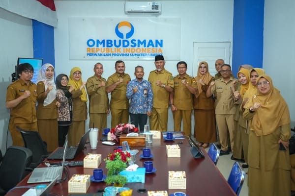 Gubernur Mahyeldi Dorong OPD Miliki Unit Pengaduan Mandiri dengan Pendampingan Ombudsman RI