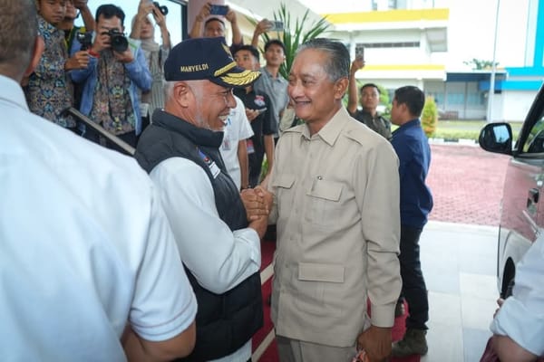 Gubernur Mahyeldi Sambut Kunjungan Kerja Menteri PU Ke Sumbar, Penanganan Sejumlah Infrastruktur Strategis Menjadi Prioritas