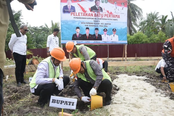 Program Kampung Nelayan Merah Putih: Bupati Bengkalis, Upaya Mentransformasi Desa Pesisir Menjadi Kawasan Moderen Yang Produktif