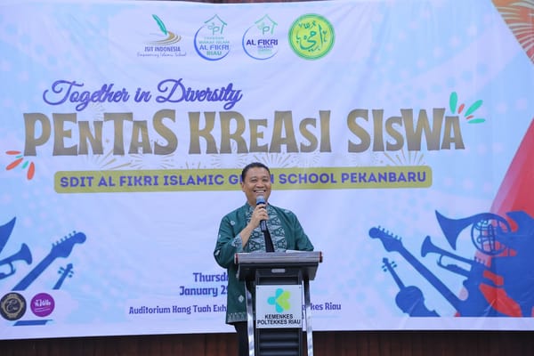 Wawako Pakanbaru Apresiasi Pentas Kreasi Siswa SDIT Alfikri Islamic Green School