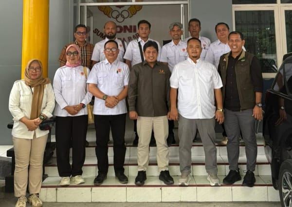 KONI Lampung Jajaki Dukungan Sumbar untuk Tuan Rumah PON 2032, Hamdanus: Masih Dikaji